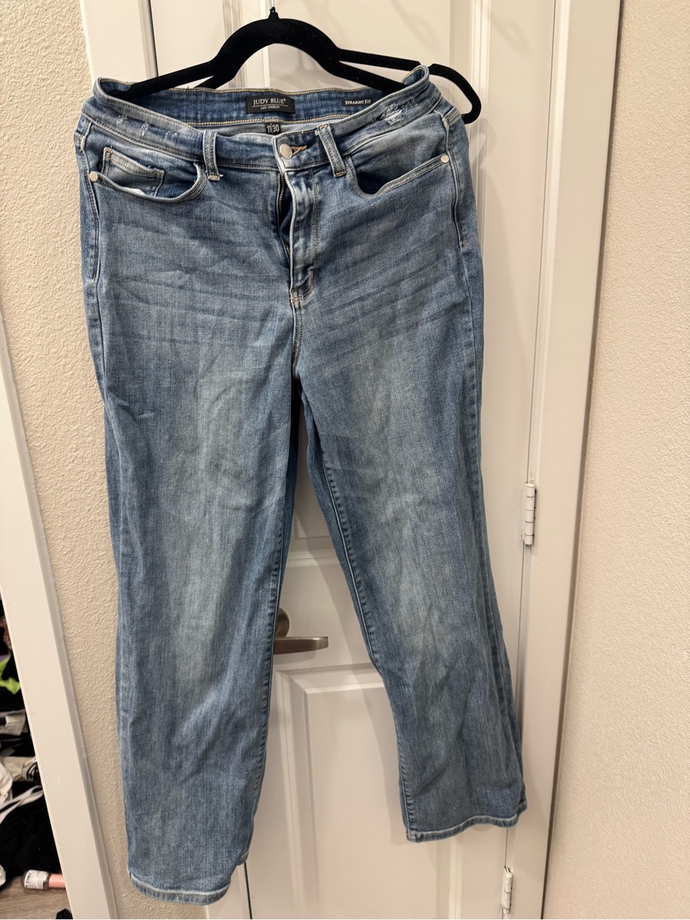 Judy Blue Light Blue Straight Leg Jeans